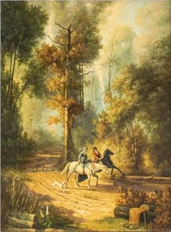 Sporting Scene - G. Rose