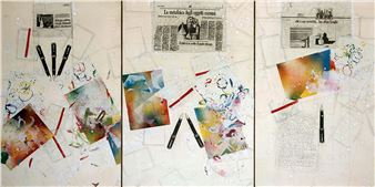 Alighiero Boetti: Works 1977-1991 - Andrea Caratsch Gallery, St. Moritz