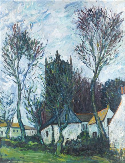 Paul Church, Near Mousehole by Adrian Ryan, Painted in 1945