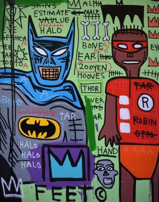 Jean-Michel Basquiat | Batman (1983) | MutualArt