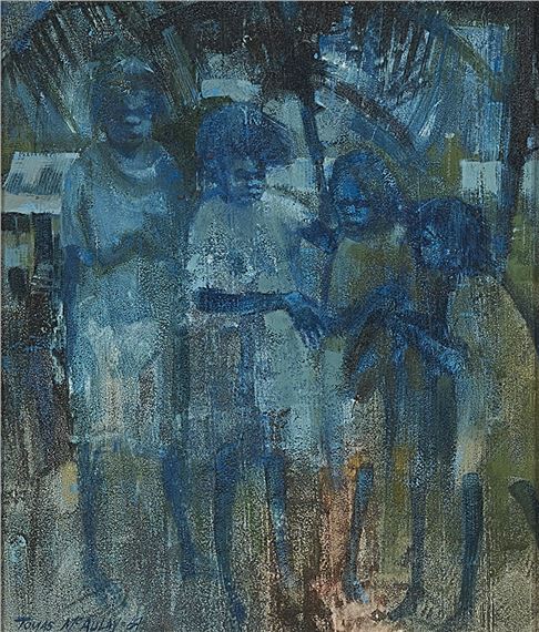 Flying Fish Point Children by Thomas McAulay, 1969