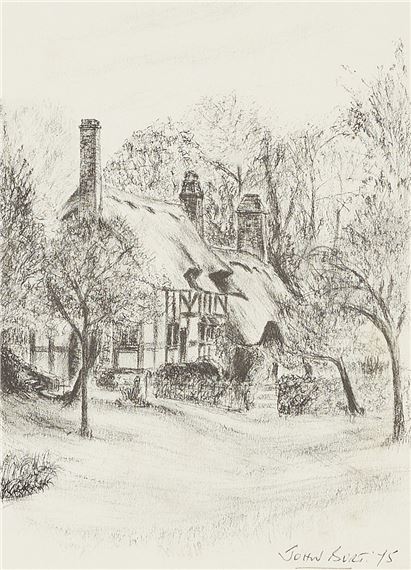 John Burt | 'Anne Hathaway's Cottage' open edition art print