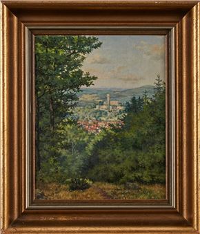 Blick auf Falkenstein - H. Hertwig