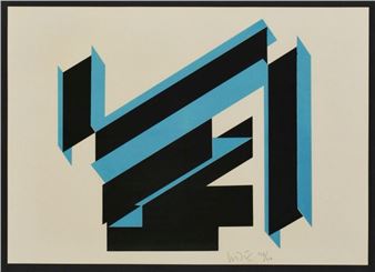 Blue Broken H-Beam - Jan Willem van Dyken