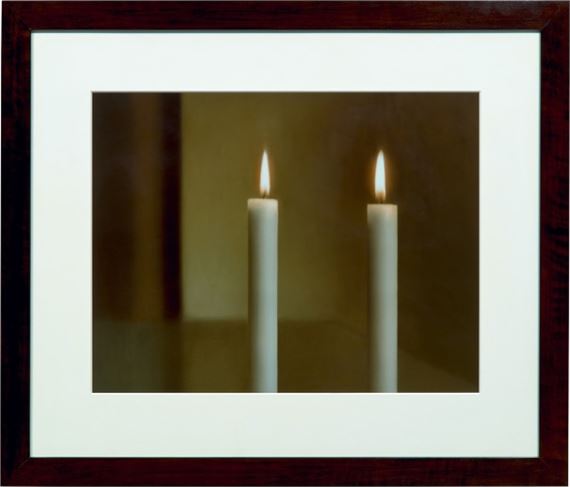 Gerhard Richter Zwei Kerzen 1990 Mutualart