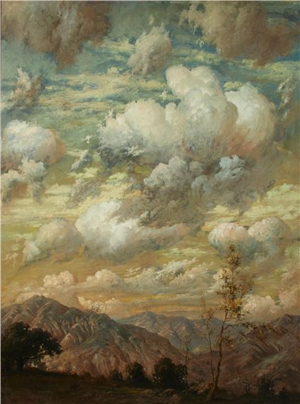 Clouds Gathering above Pasadena by Paul Grimm