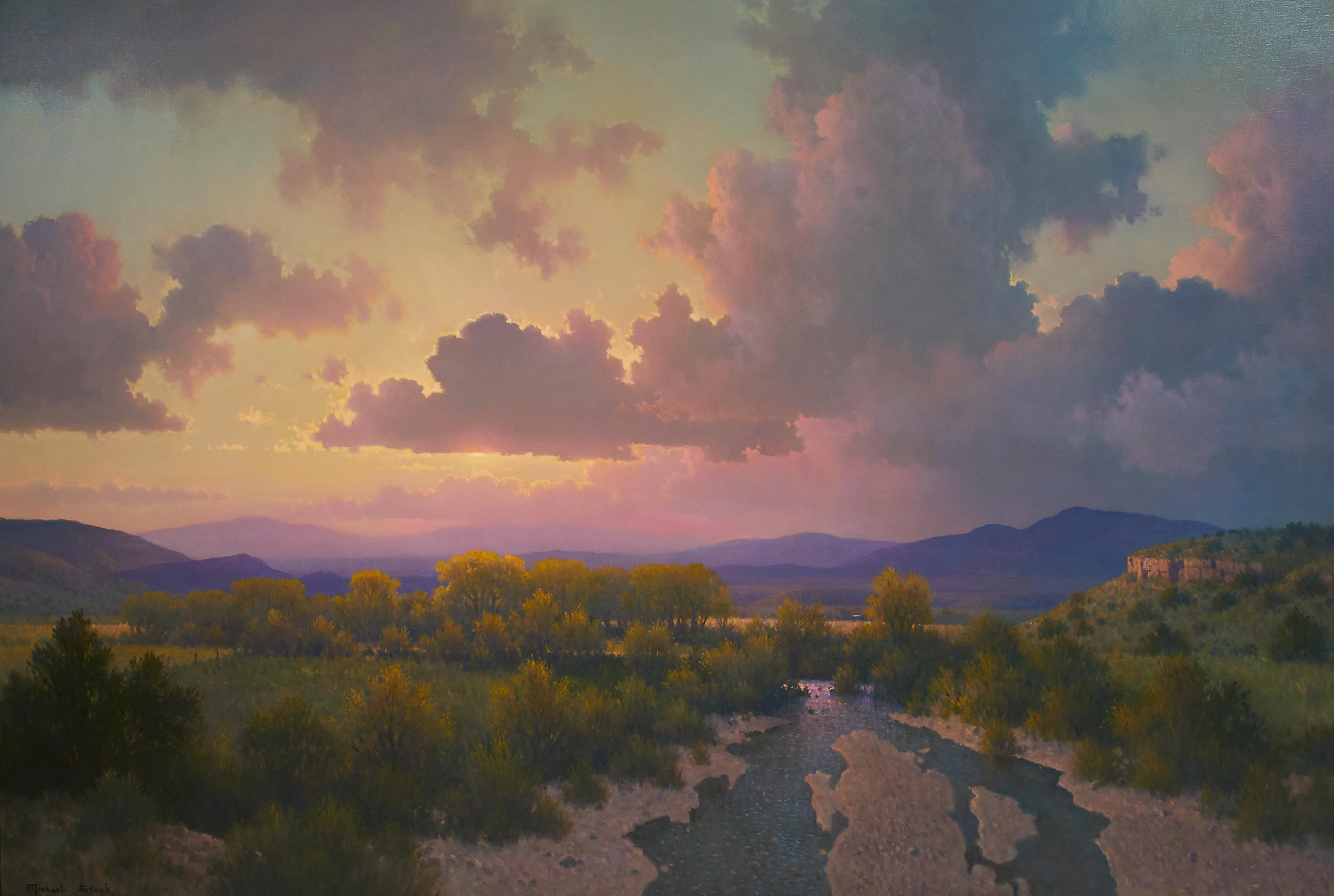 Michael Stack | Close to Evening in the Gila Valley (2001) | MutualArt