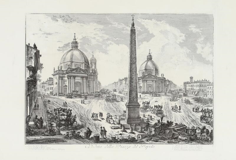 Giovanni Battista Piranesi | Veduta della Piazza del Popolo | MutualArt