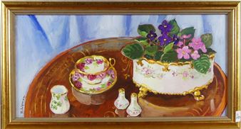 Still Life - Heather's Table - Diane Wyman