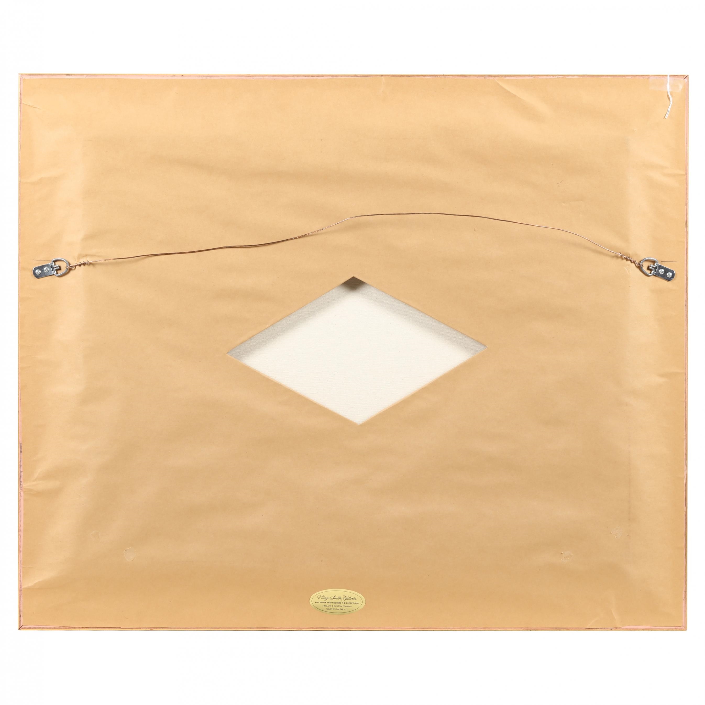 Artwork by S. Trotter, Italian Landscape with Hillside Cottages, Made of Oil on canvas