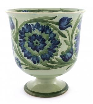 Spanish pedestal jardiniere - William Moorcroft