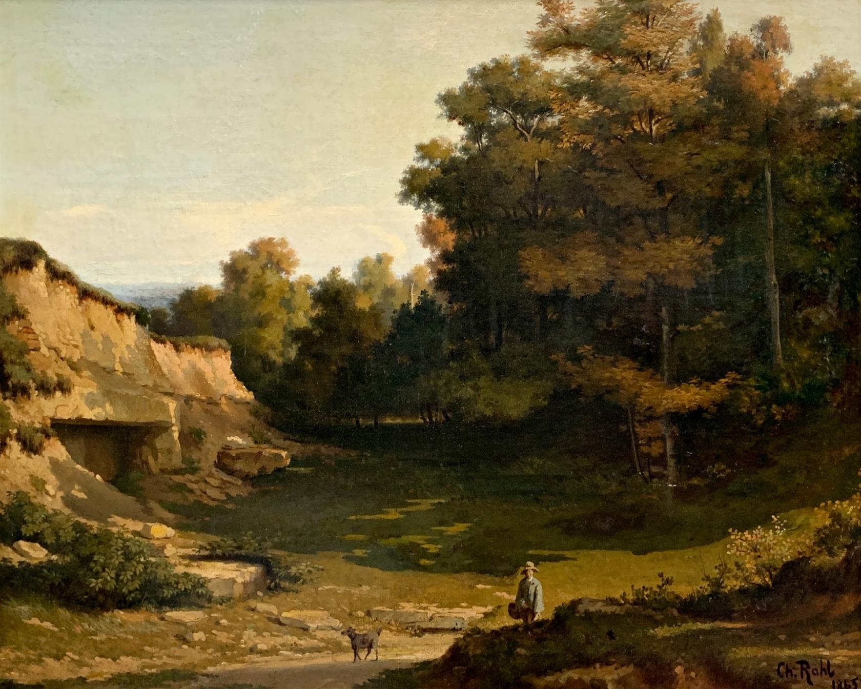 Carl Rahl | Prometheus Chained to the Rocks | MutualArt