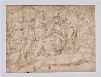 La Consagración de San Ambrosio - Vincenzo Carducci