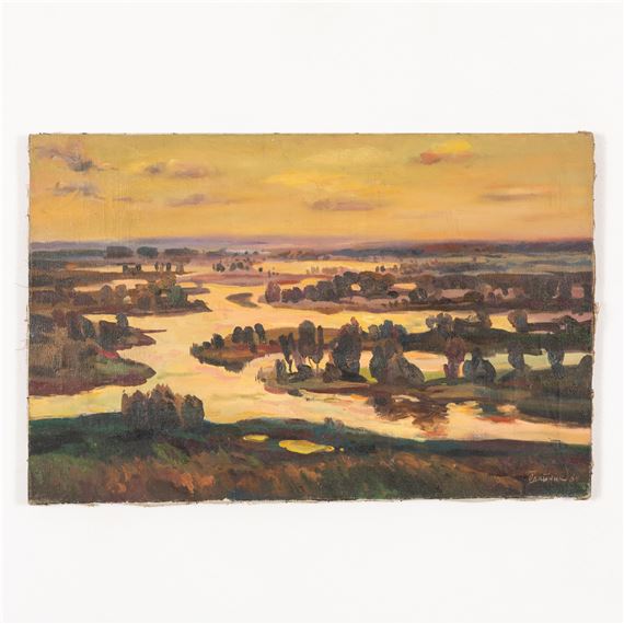 La luce del vespro by Vadim Ivanovich Odajnik, 1984