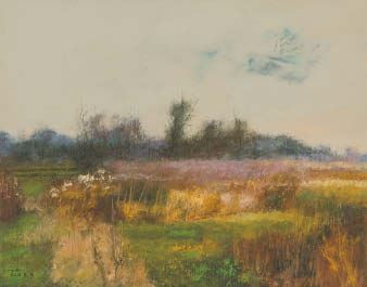 Autumn in Musashino by Iwao Kitamura