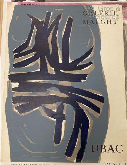 Raoul Ubac | Poster for the Maeght gallery MutualArt