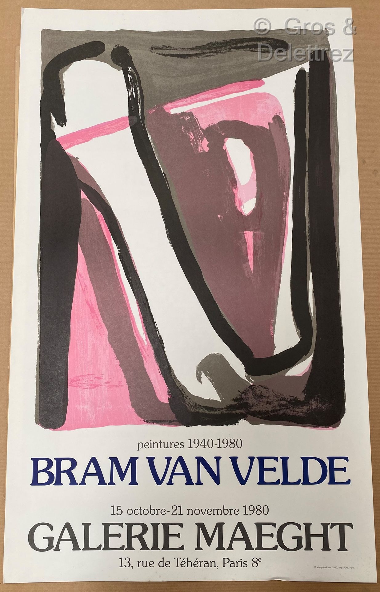 Bram Van Velde | Two from Galerie Maeght (1980) |