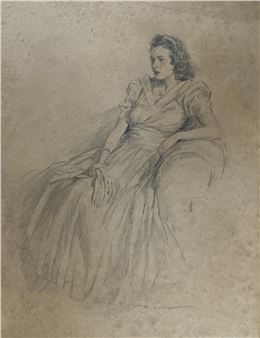 Portrait of a Young Lady - Richard Harold Moppett