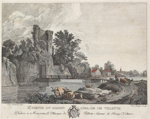 The Departure of King Henry VIII. From Calais, July XXV. MDXLIV by Samuel Hieronymous Grimm, James Basire, 1788