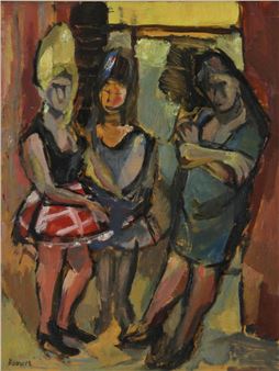 Three girls - Willem Kouwer Boomkens