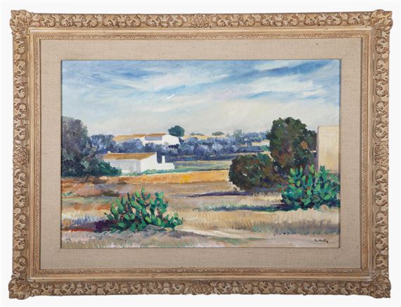 PAISAJE CON CHUMBERAS - Rafael Bataller Giralt