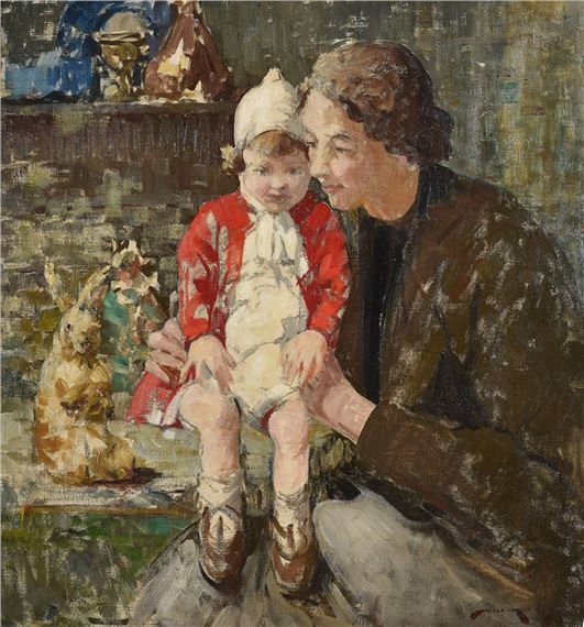 MOTHER AND CHILD by William Lee-Hankey
