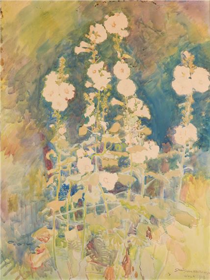 "Malwy" ("Malwy na ciemnem tle") by Stanisław Masłowski, 1918