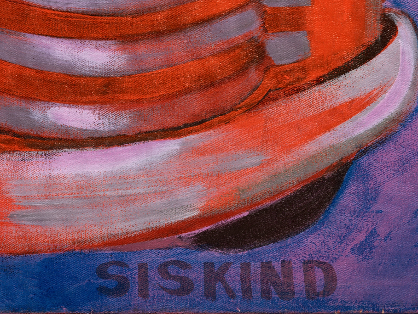 Artwork by Ellie Siskind, Vigilante/Witness (Skidmore Vigilantes), Made of acrylic on canvas
