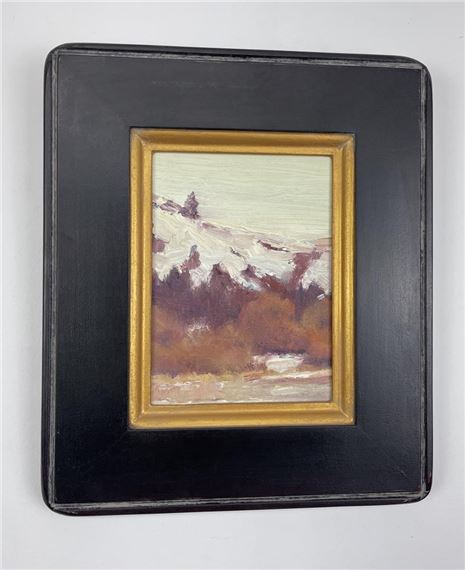 Early Snow on Belt Creek Montana - James Bason