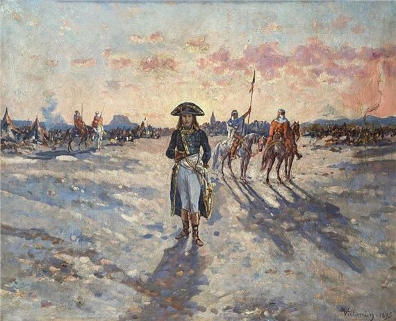 Napoléon Bonaparte en Egypte by Paul Valantin, 1893