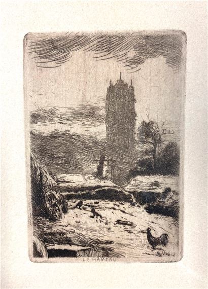 Le Hameau by Eugène Viala