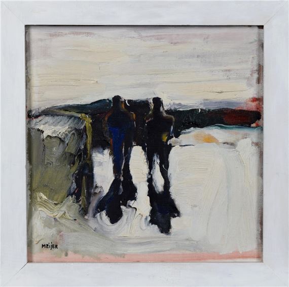 Sture Meijer Walking Silhouettes MutualArt