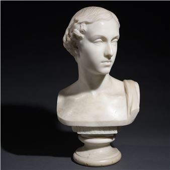 Buste de jeune homme - Joseph Mezzara