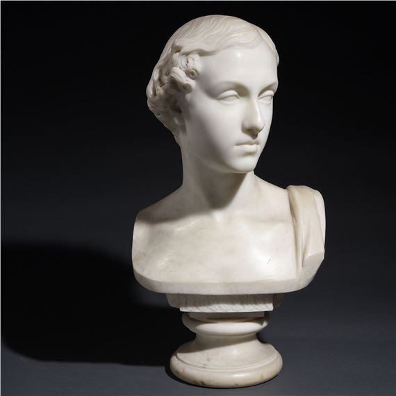 Buste de jeune homme by Joseph Mezzara