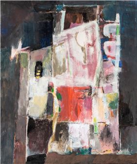 Häuserlandschaft - Walter Wohlschlegel