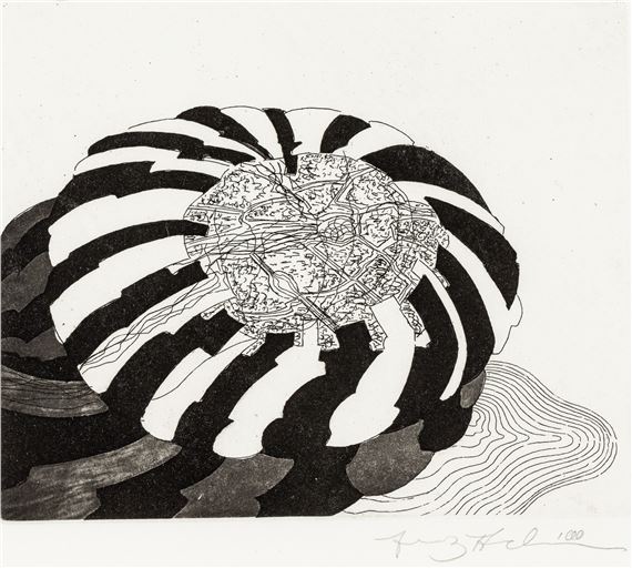 'Long Distance'. 'Helicopter (moving shopping-center)'.'Helicopter PARC'. 'Grand Opening (shop till you drop)' by Franz Ackermann, 00(20) dat