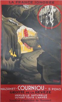 France IGNORED. CAVE OF LA DEVÈZE - G. Hebraud