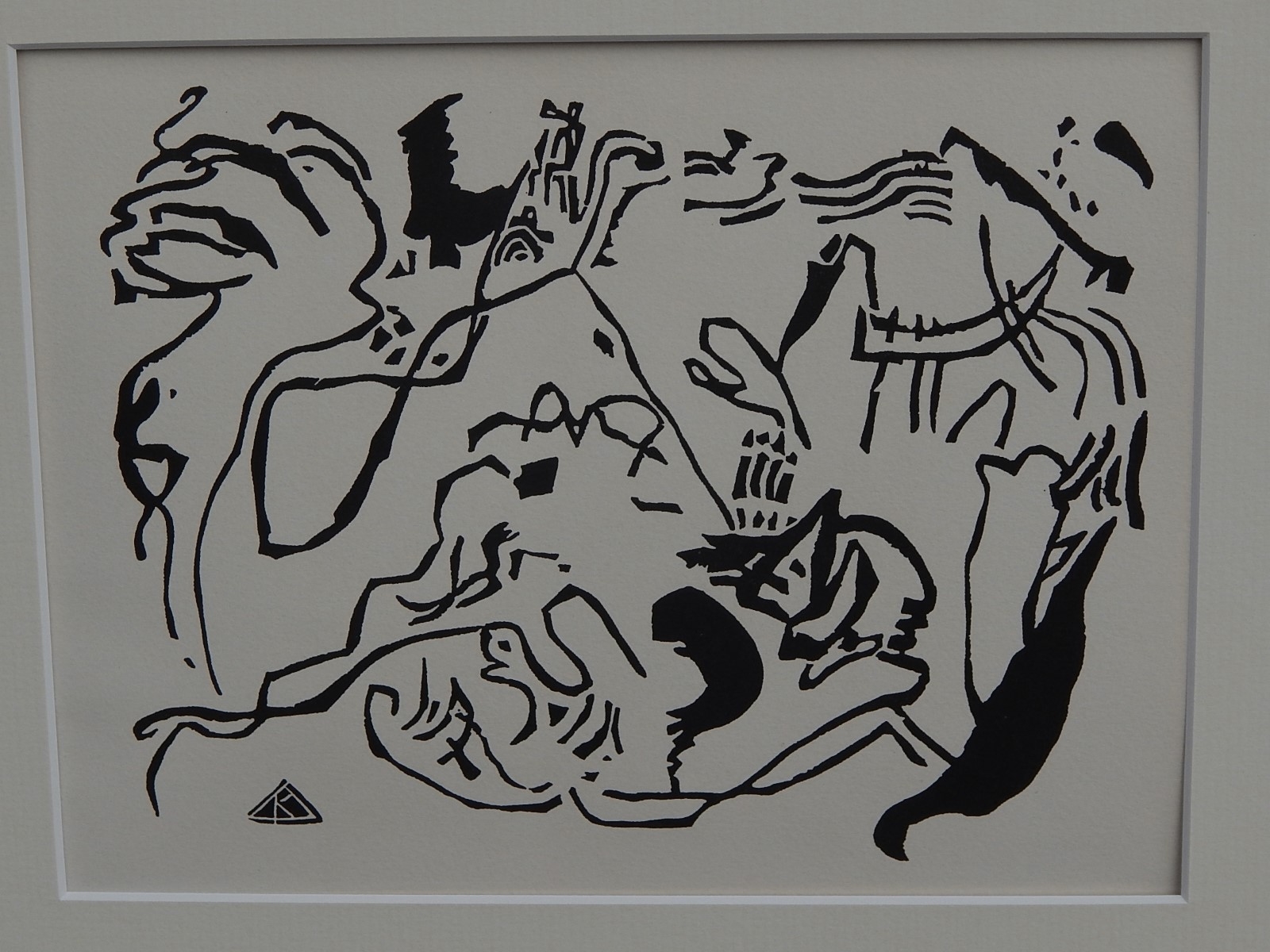 Jüngster Tag by Wassily Kandinsky, 1974