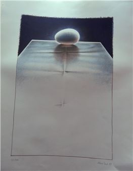 Komposition mit Ei - Alfred Bast