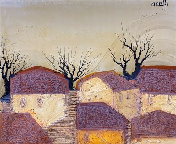 Paisaje otoñal by Liny Aneff