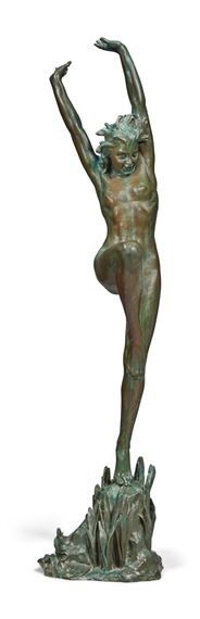 Joy of the Waters by Harriet Whitney Frishmuth, Modeled in 1917