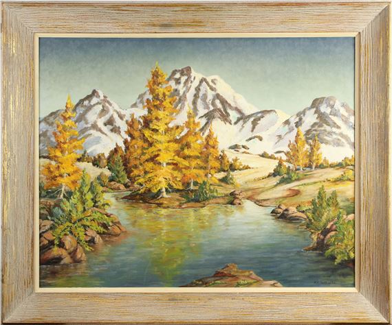 Mountain Lake by A. H. Hoffeditz