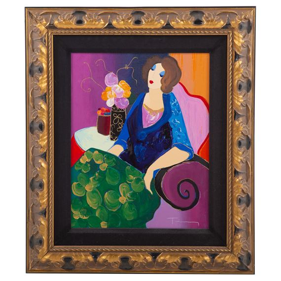 Itzchak Tarkay | 2 Works: Modesty I, Modesty II | MutualArt
