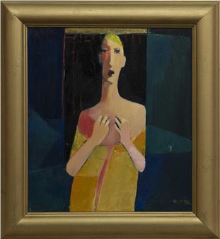 WOMAN IN GOLD ROBE - Jonathan Hood