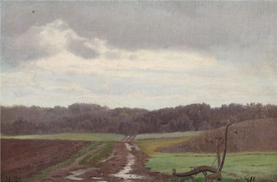 Landscape by Harald Frederik Foss
