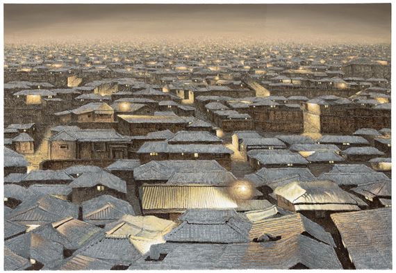 City-Disappearing Scenery by Joung Young-Ju, 2015