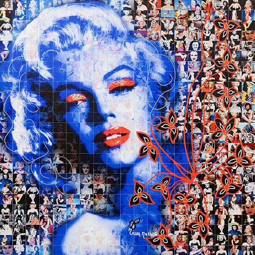 Omaggio a Marilyn Monroe by Maria Murgia, 2019