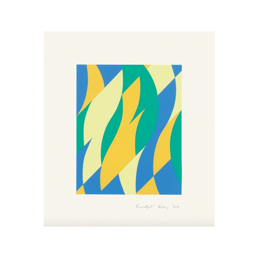 Bridget Riley | FOLD (2004) | MutualArt