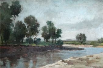 Folyópart - Silberhorn Tibor