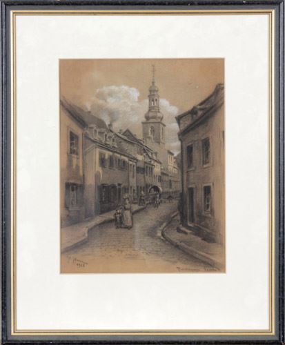 Singapore - Koon Seng Road Tea Towel